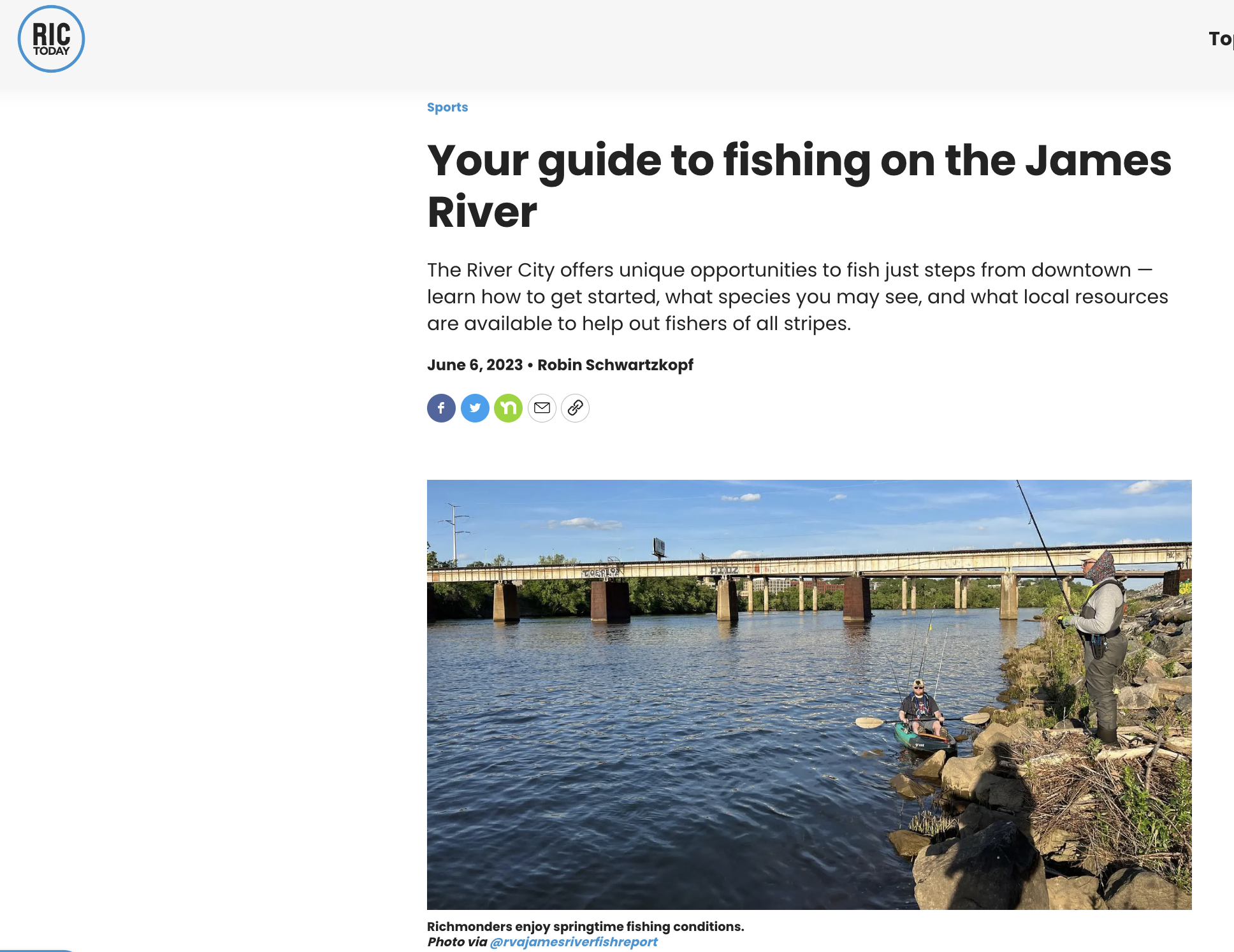In The News RVA James River Fishing Report in-the-news-rva-james-river-fishing-report